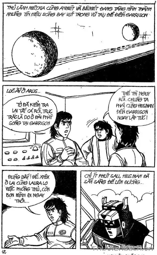 Truyện Tranh Dũng Sĩ Hesman trang 4