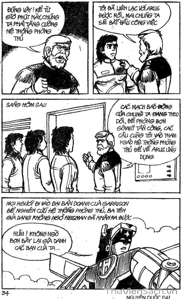 Truyện Tranh Dũng Sĩ Hesman trang 4
