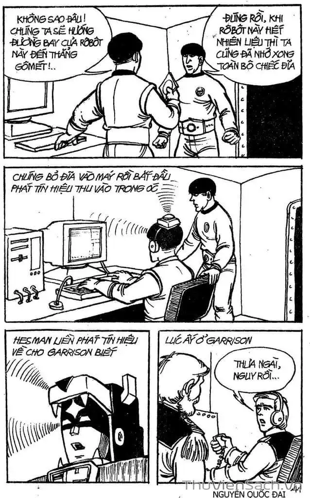 Truyện Tranh Dũng Sĩ Hesman trang 4