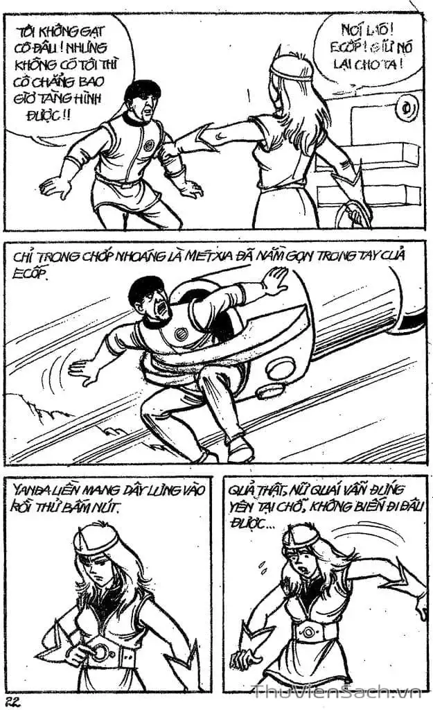 Truyện Tranh Dũng Sĩ Hesman trang 4