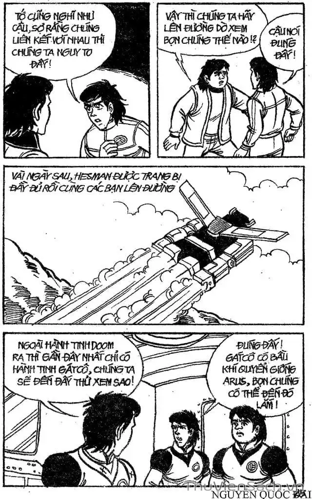 Truyện Tranh Dũng Sĩ Hesman trang 4