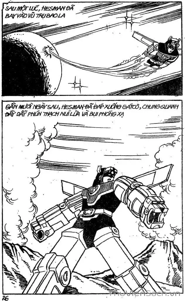 Truyện Tranh Dũng Sĩ Hesman trang 4