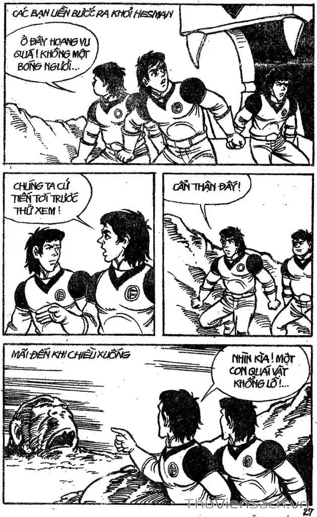 Truyện Tranh Dũng Sĩ Hesman trang 4