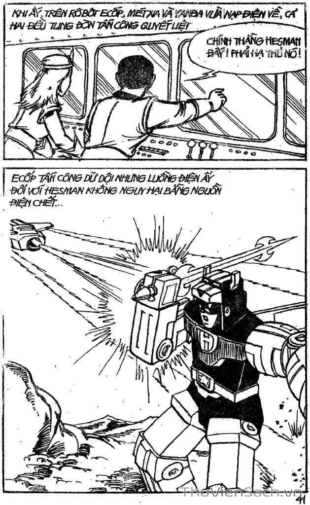 Truyện Tranh Dũng Sĩ Hesman trang 4