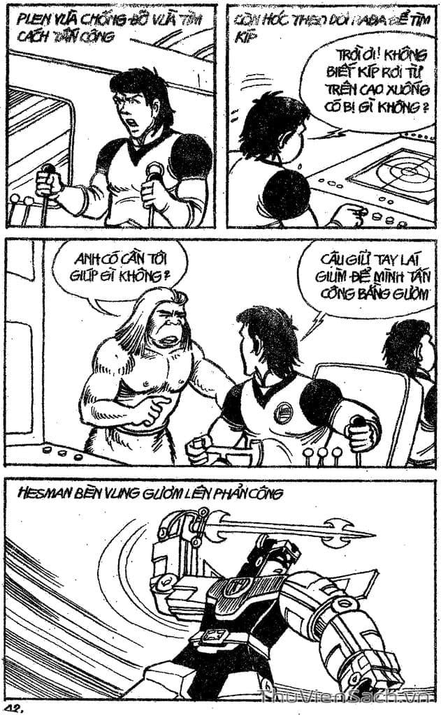 Truyện Tranh Dũng Sĩ Hesman trang 4
