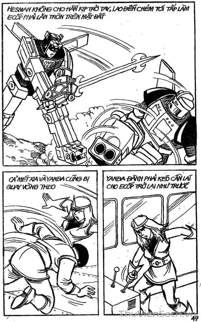 Truyện Tranh Dũng Sĩ Hesman trang 4