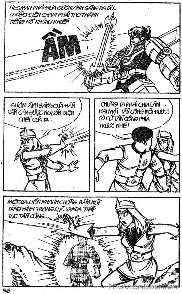Truyện Tranh Dũng Sĩ Hesman trang 4
