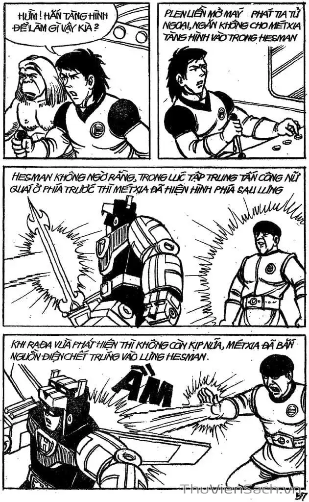 Truyện Tranh Dũng Sĩ Hesman trang 4