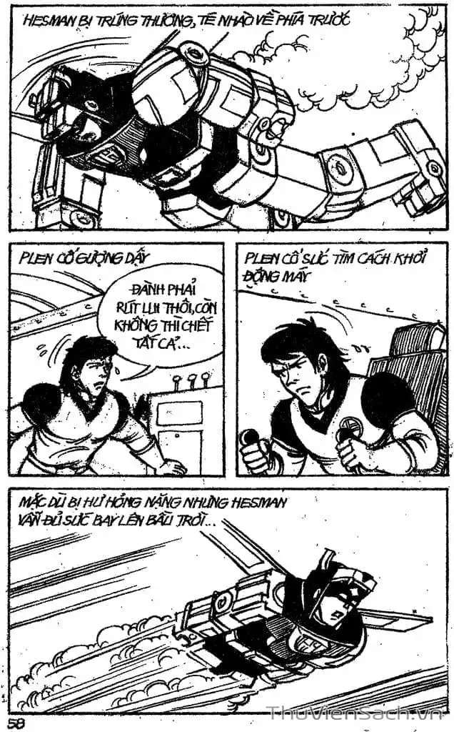 Truyện Tranh Dũng Sĩ Hesman trang 4