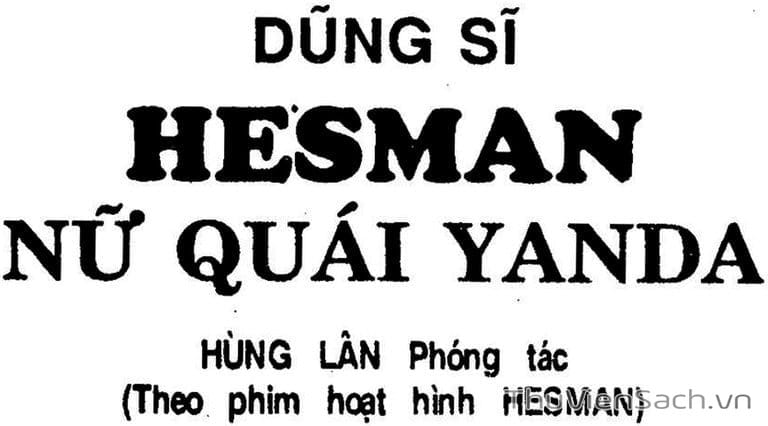 Truyện Tranh Dũng Sĩ Hesman trang 903