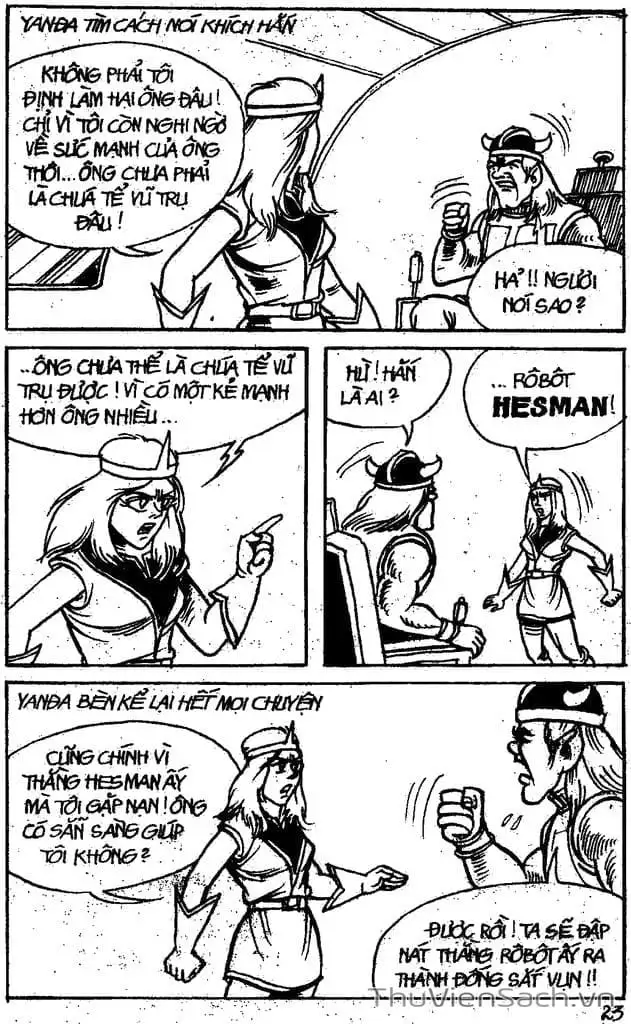 Truyện Tranh Dũng Sĩ Hesman trang 4