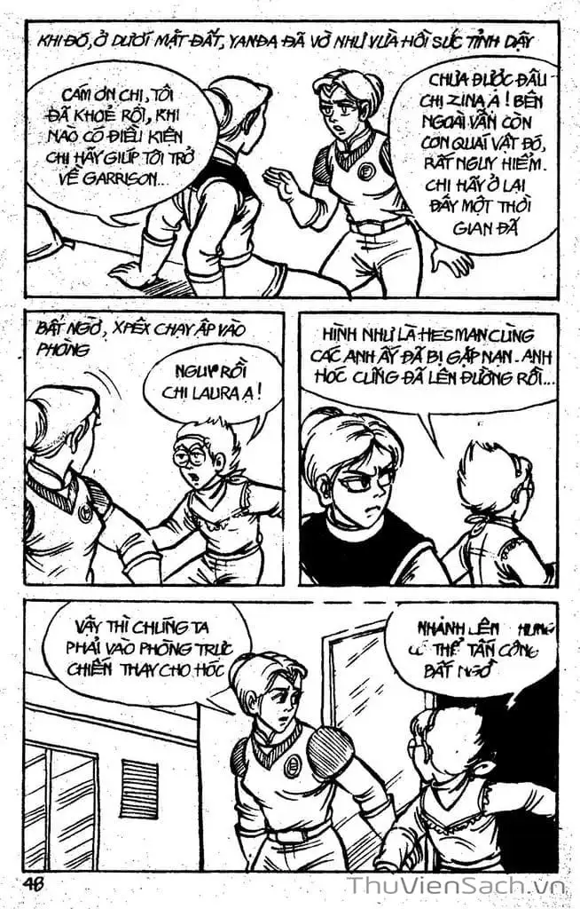 Truyện Tranh Dũng Sĩ Hesman trang 4
