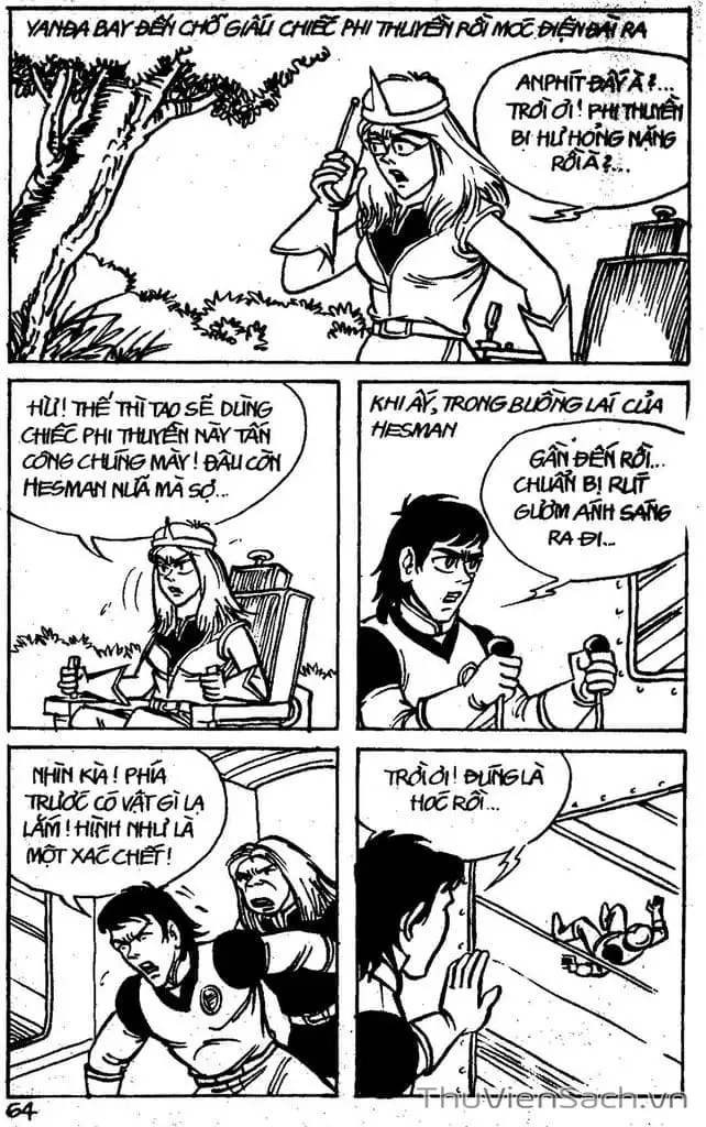 Truyện Tranh Dũng Sĩ Hesman trang 4