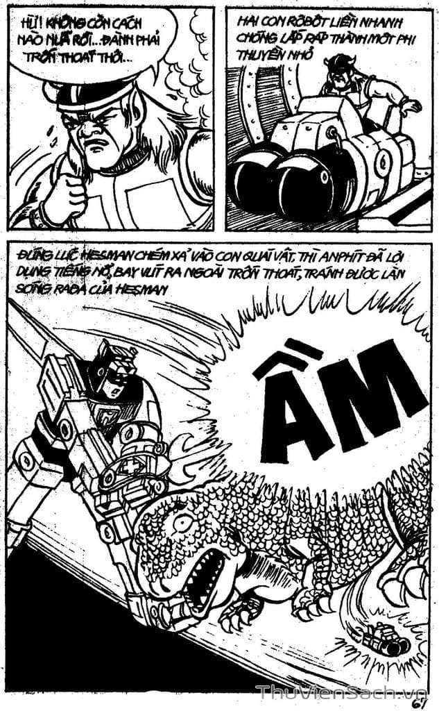 Truyện Tranh Dũng Sĩ Hesman trang 4