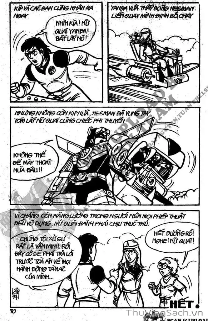 Truyện Tranh Dũng Sĩ Hesman trang 4