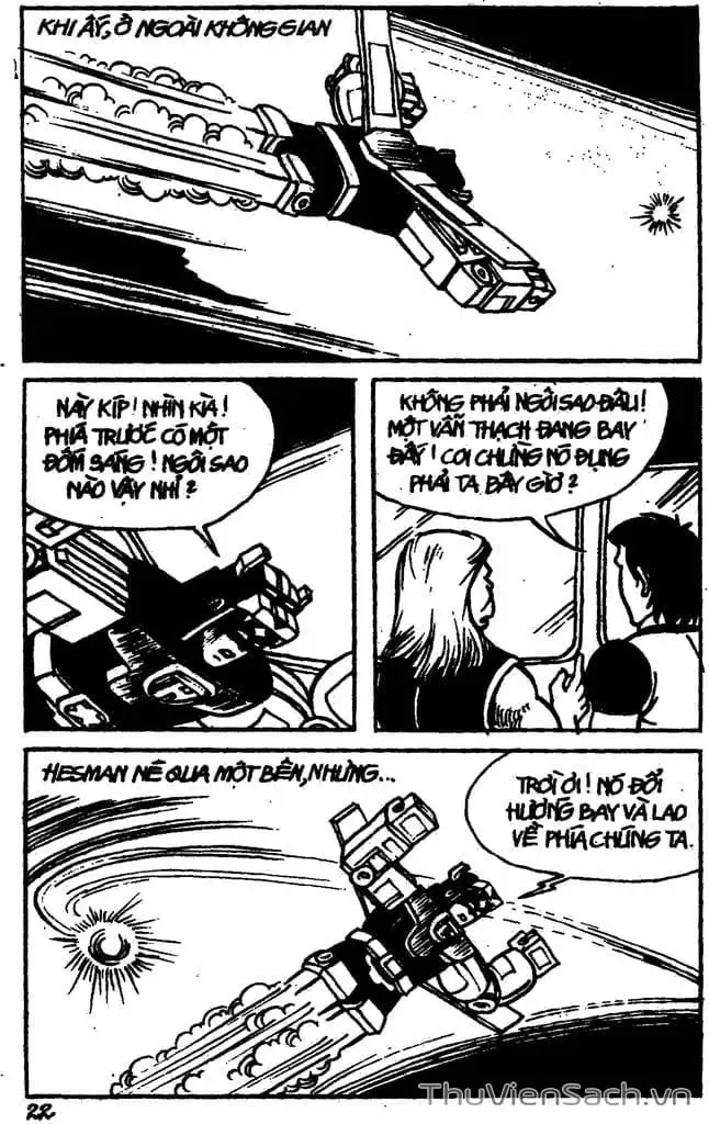 Truyện Tranh Dũng Sĩ Hesman trang 4
