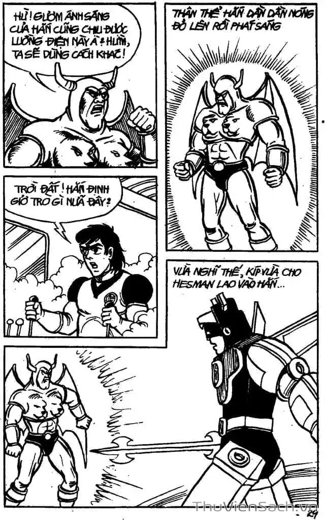 Truyện Tranh Dũng Sĩ Hesman trang 4