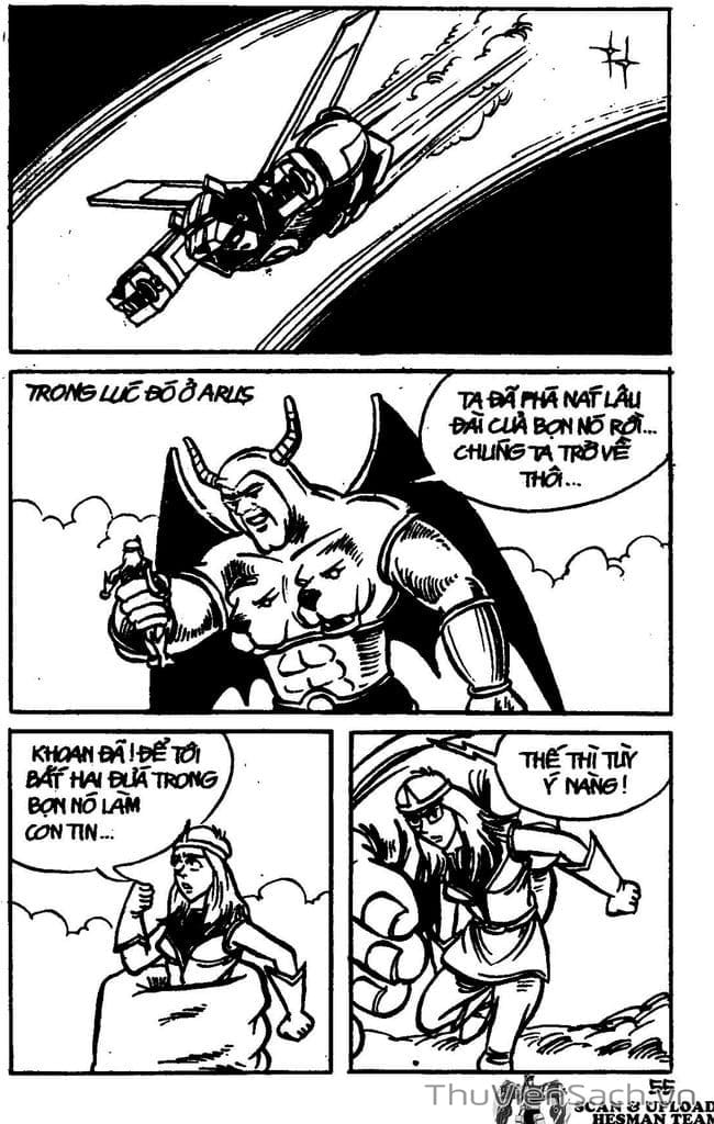 Truyện Tranh Dũng Sĩ Hesman trang 4