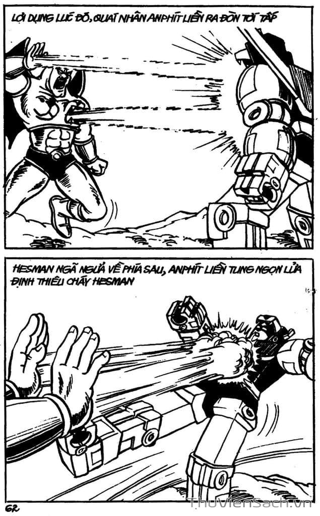 Truyện Tranh Dũng Sĩ Hesman trang 4