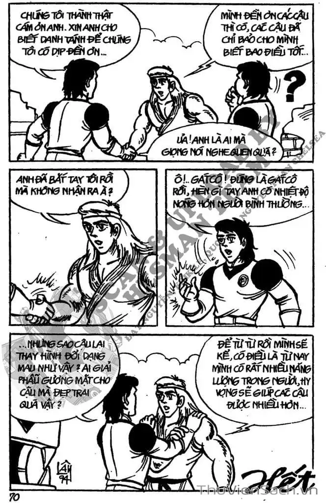 Truyện Tranh Dũng Sĩ Hesman trang 4