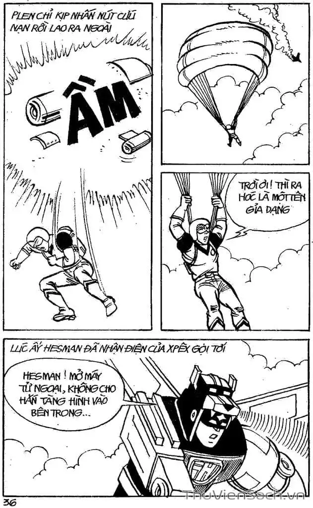 Truyện Tranh Dũng Sĩ Hesman trang 4