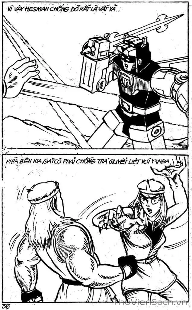 Truyện Tranh Dũng Sĩ Hesman trang 4