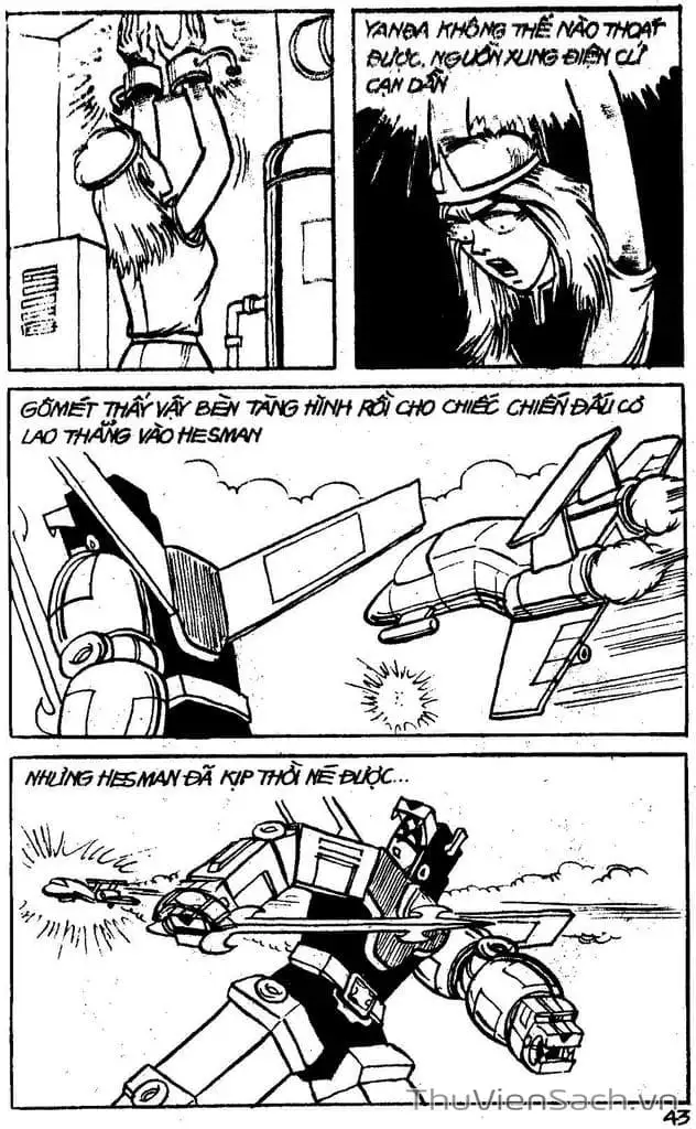 Truyện Tranh Dũng Sĩ Hesman trang 4