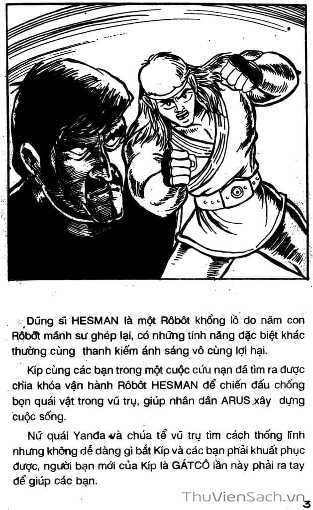 Truyện Tranh Dũng Sĩ Hesman trang 4