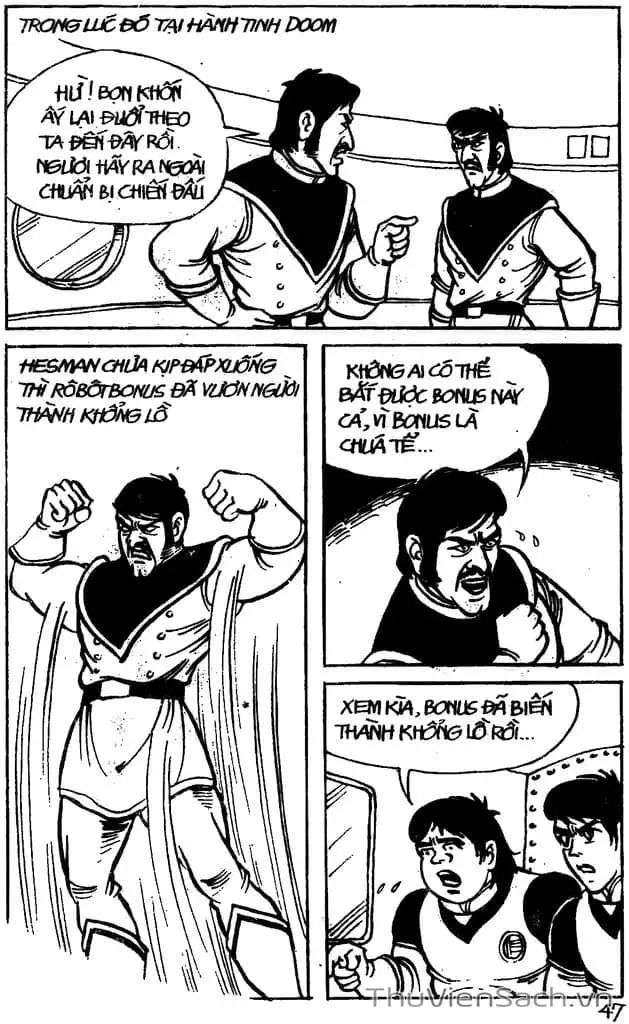 Truyện Tranh Dũng Sĩ Hesman trang 4