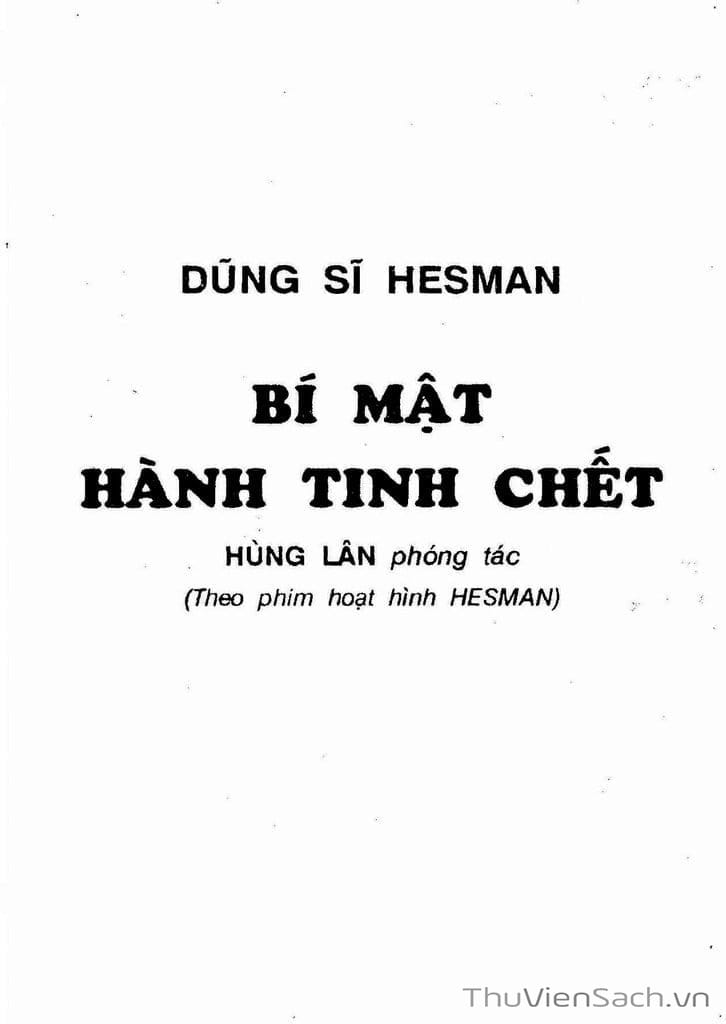 Truyện Tranh Dũng Sĩ Hesman trang 1183