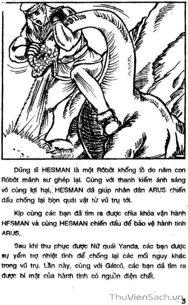Truyện Tranh Dũng Sĩ Hesman trang 4
