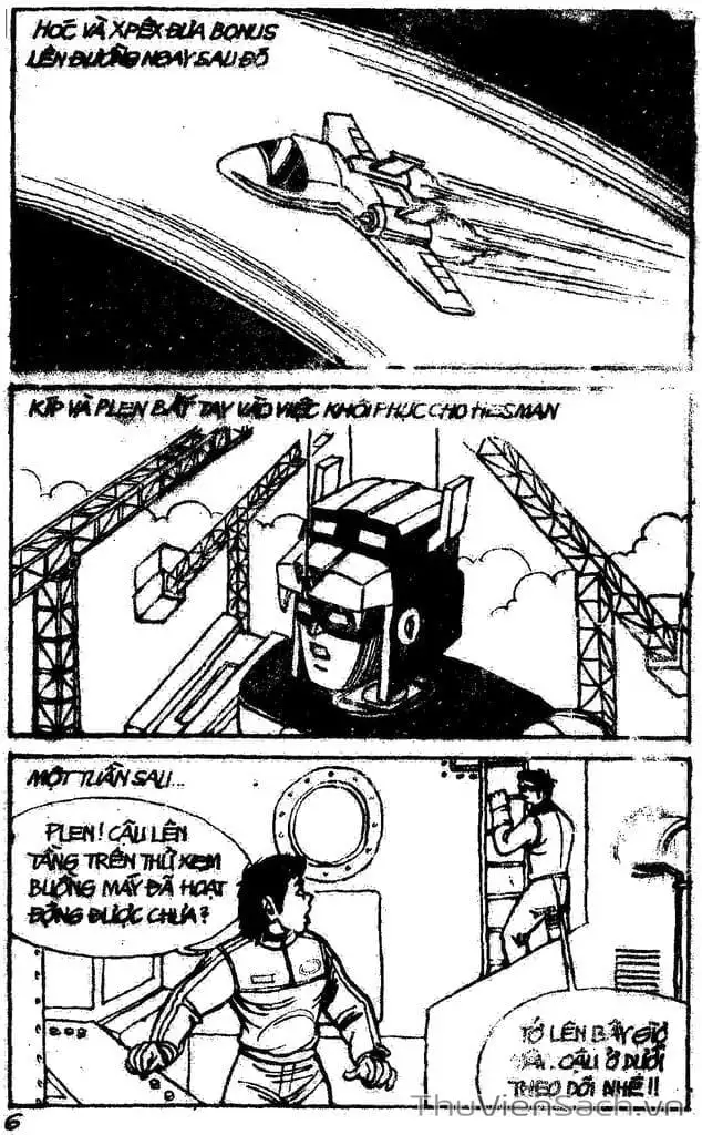Truyện Tranh Dũng Sĩ Hesman trang 4