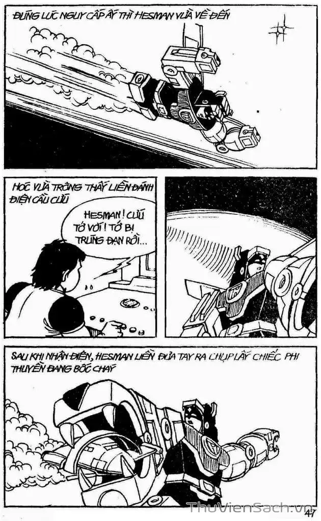 Truyện Tranh Dũng Sĩ Hesman trang 4