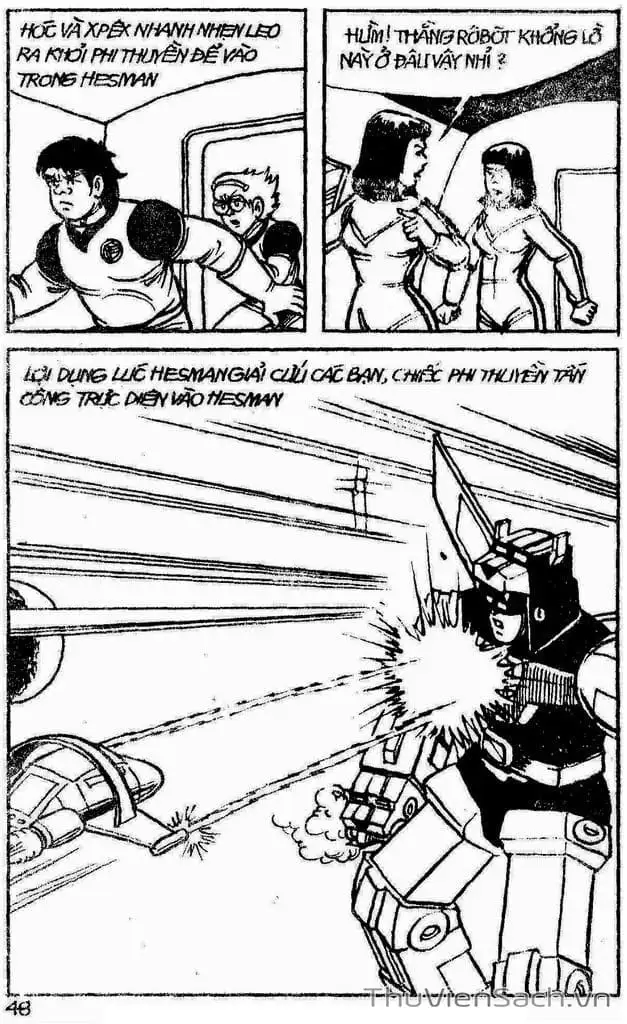 Truyện Tranh Dũng Sĩ Hesman trang 4