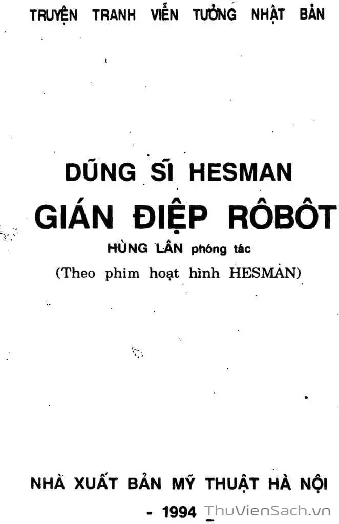 Truyện Tranh Dũng Sĩ Hesman trang 4