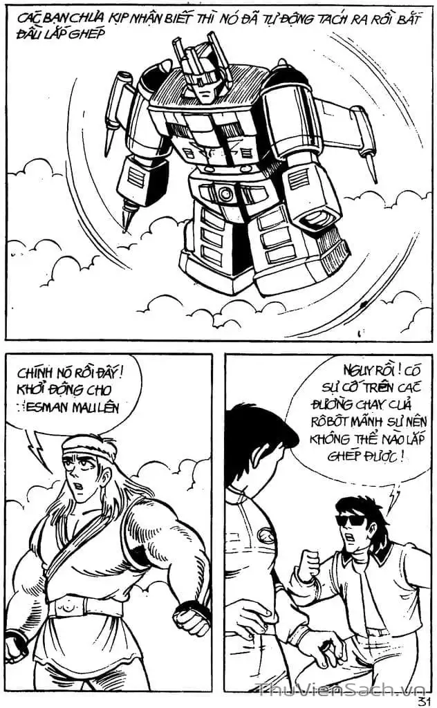 Truyện Tranh Dũng Sĩ Hesman trang 4