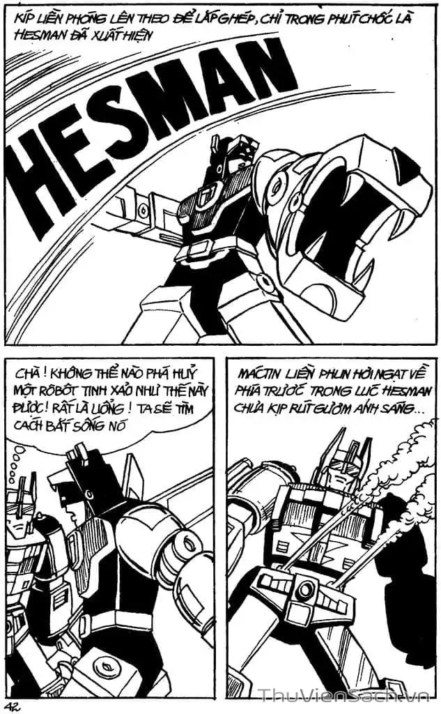 Truyện Tranh Dũng Sĩ Hesman trang 4