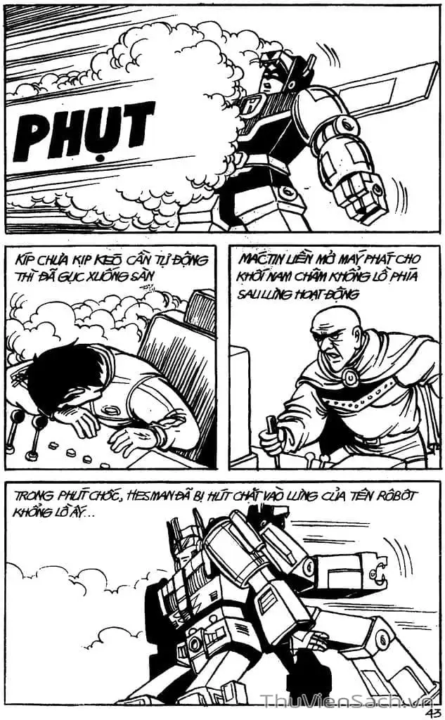 Truyện Tranh Dũng Sĩ Hesman trang 4