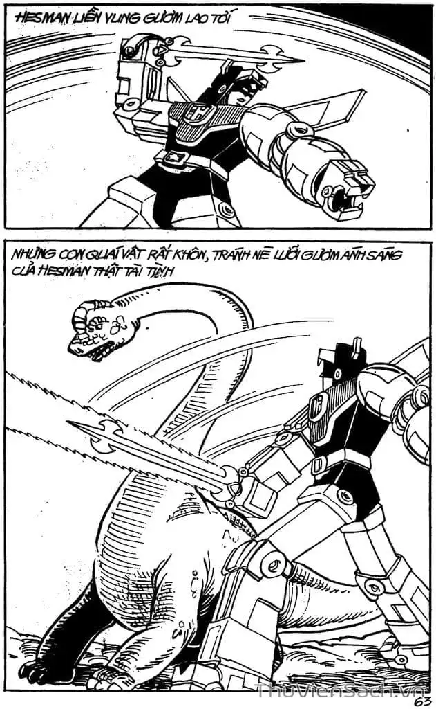 Truyện Tranh Dũng Sĩ Hesman trang 4