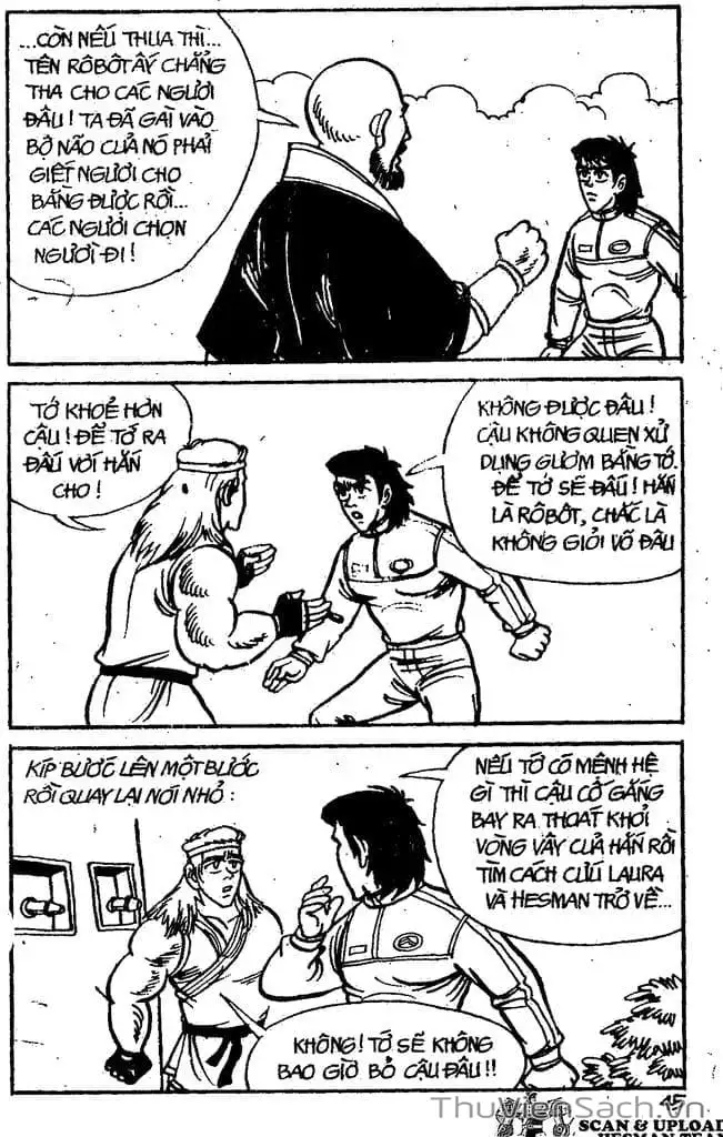 Truyện Tranh Dũng Sĩ Hesman trang 4