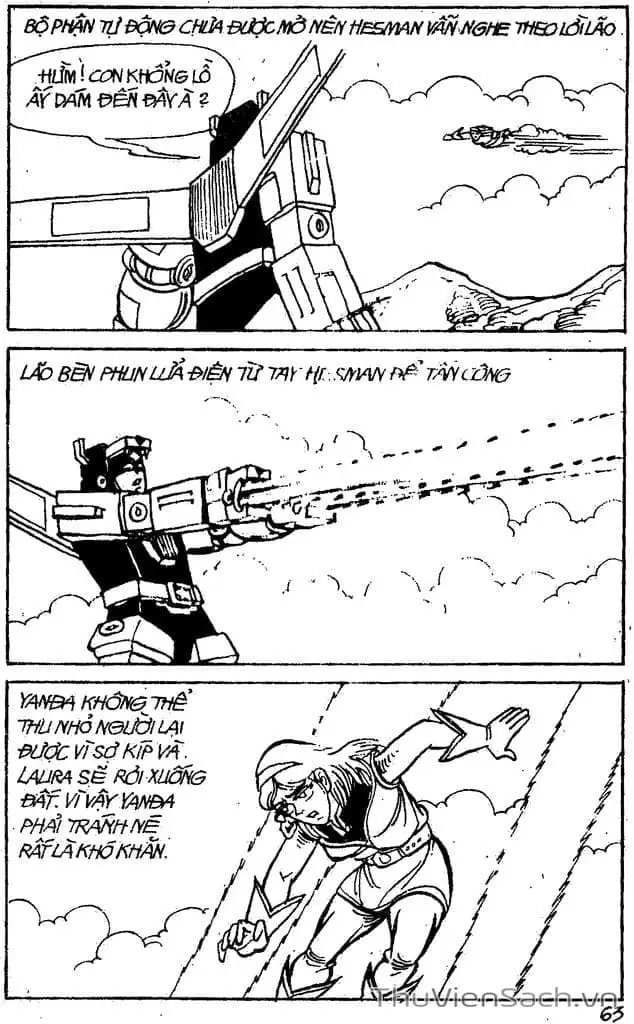 Truyện Tranh Dũng Sĩ Hesman trang 4