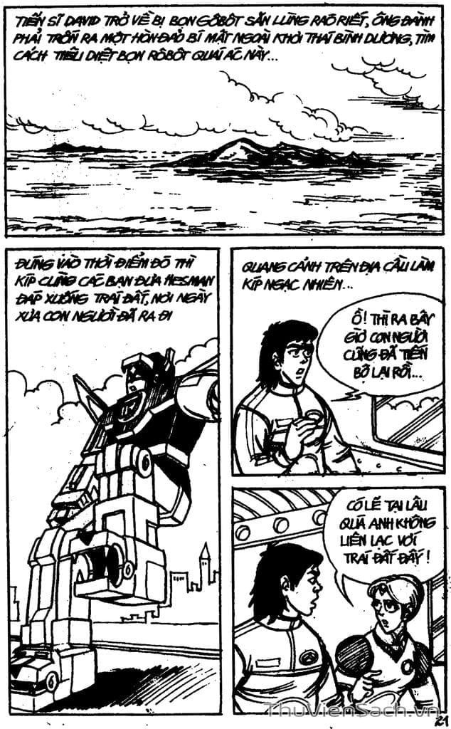 Truyện Tranh Dũng Sĩ Hesman trang 4