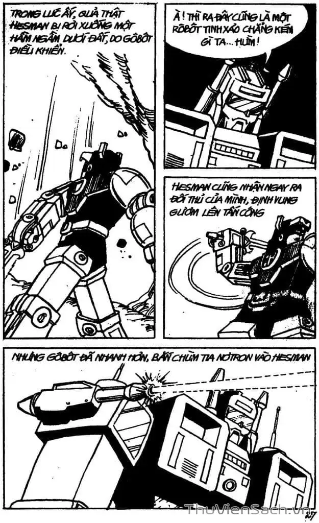 Truyện Tranh Dũng Sĩ Hesman trang 4