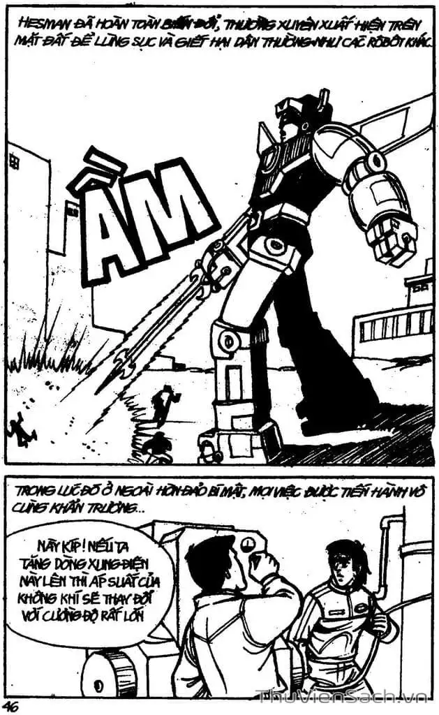 Truyện Tranh Dũng Sĩ Hesman trang 4