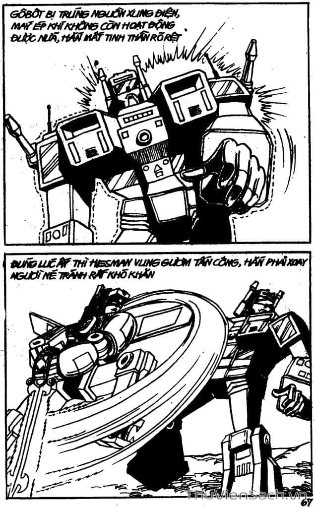 Truyện Tranh Dũng Sĩ Hesman trang 4