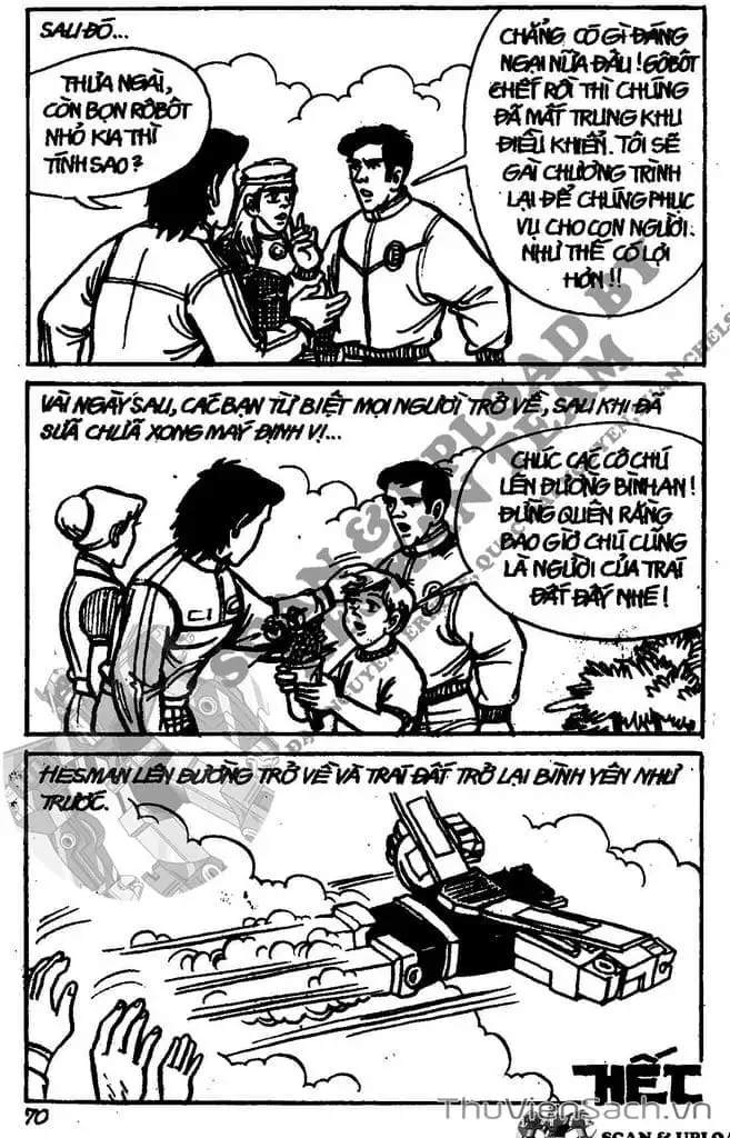 Truyện Tranh Dũng Sĩ Hesman trang 4