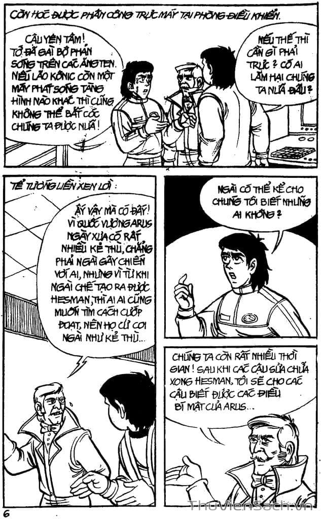 Truyện Tranh Dũng Sĩ Hesman trang 4