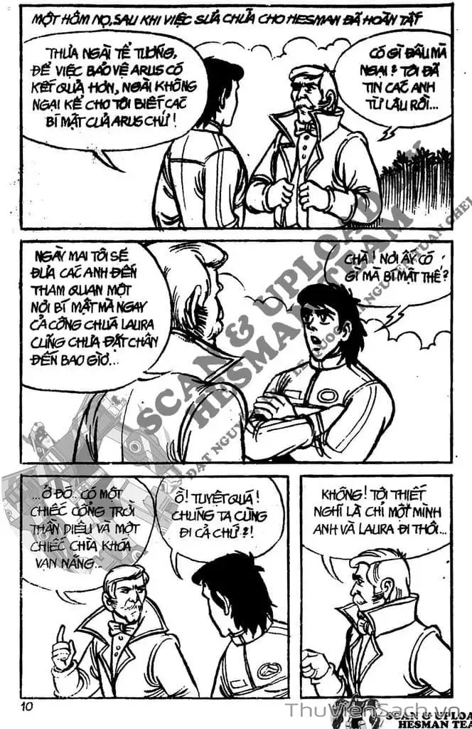 Truyện Tranh Dũng Sĩ Hesman trang 4