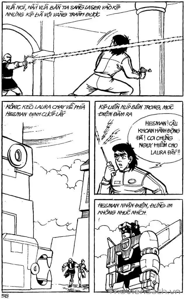 Truyện Tranh Dũng Sĩ Hesman trang 4