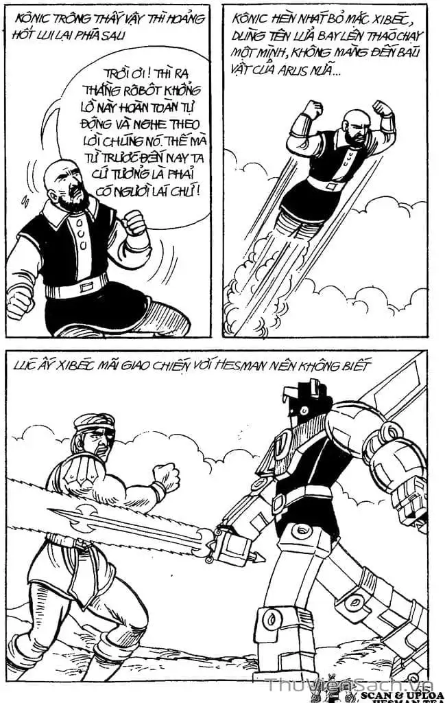 Truyện Tranh Dũng Sĩ Hesman trang 4